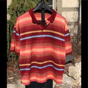 Bugatchi Uomo size L men’s polo style shirt